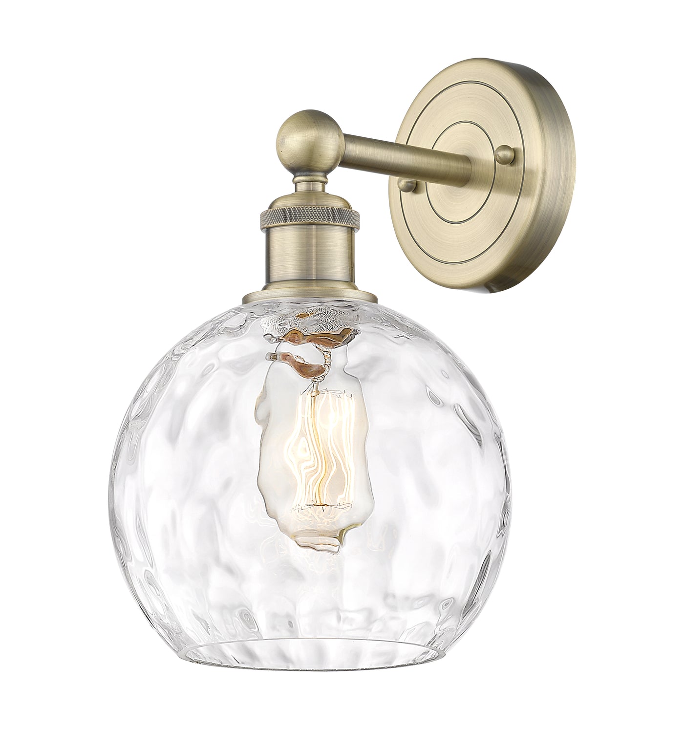 Edison Sconce Cast Brass 10.25 Inch Height