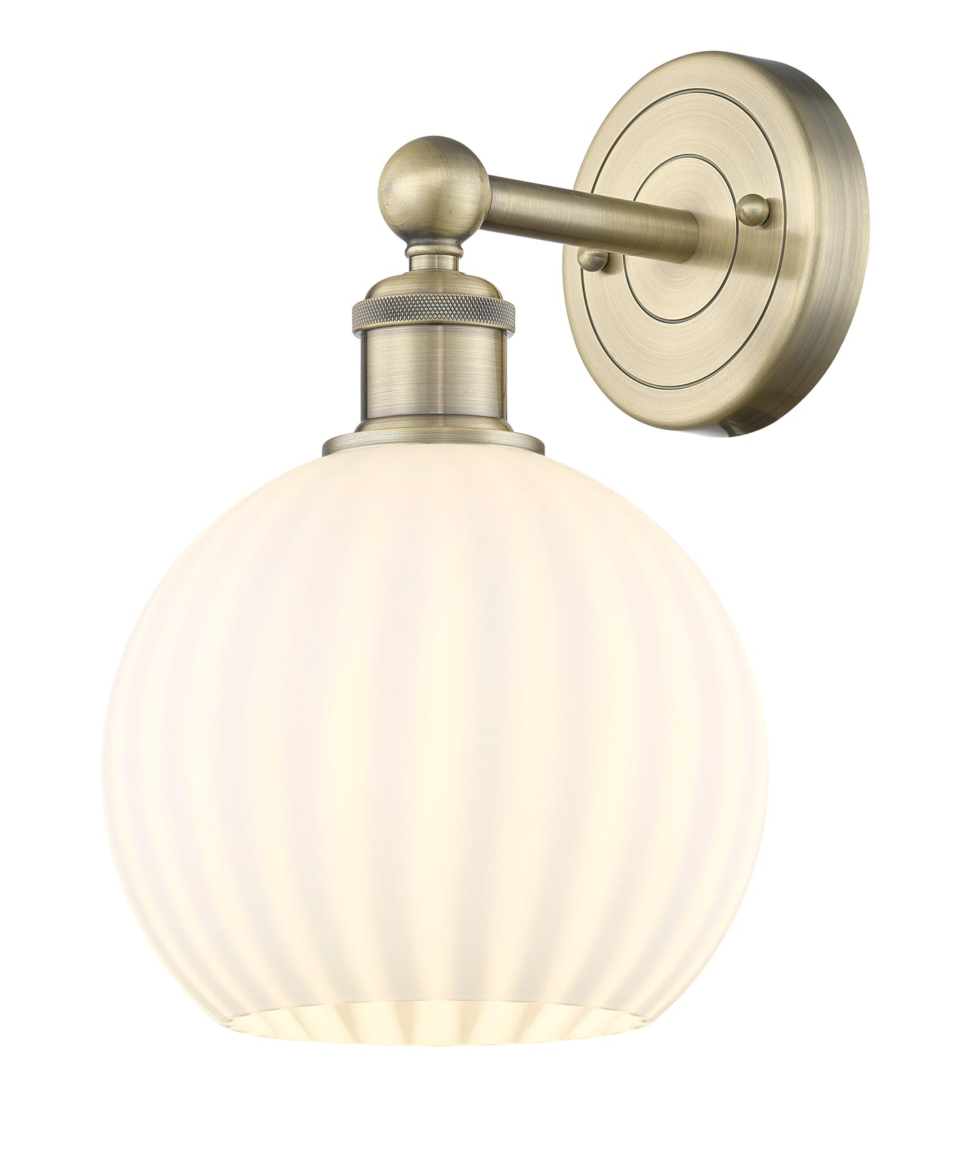 Edison Sconce Cast Brass Finish