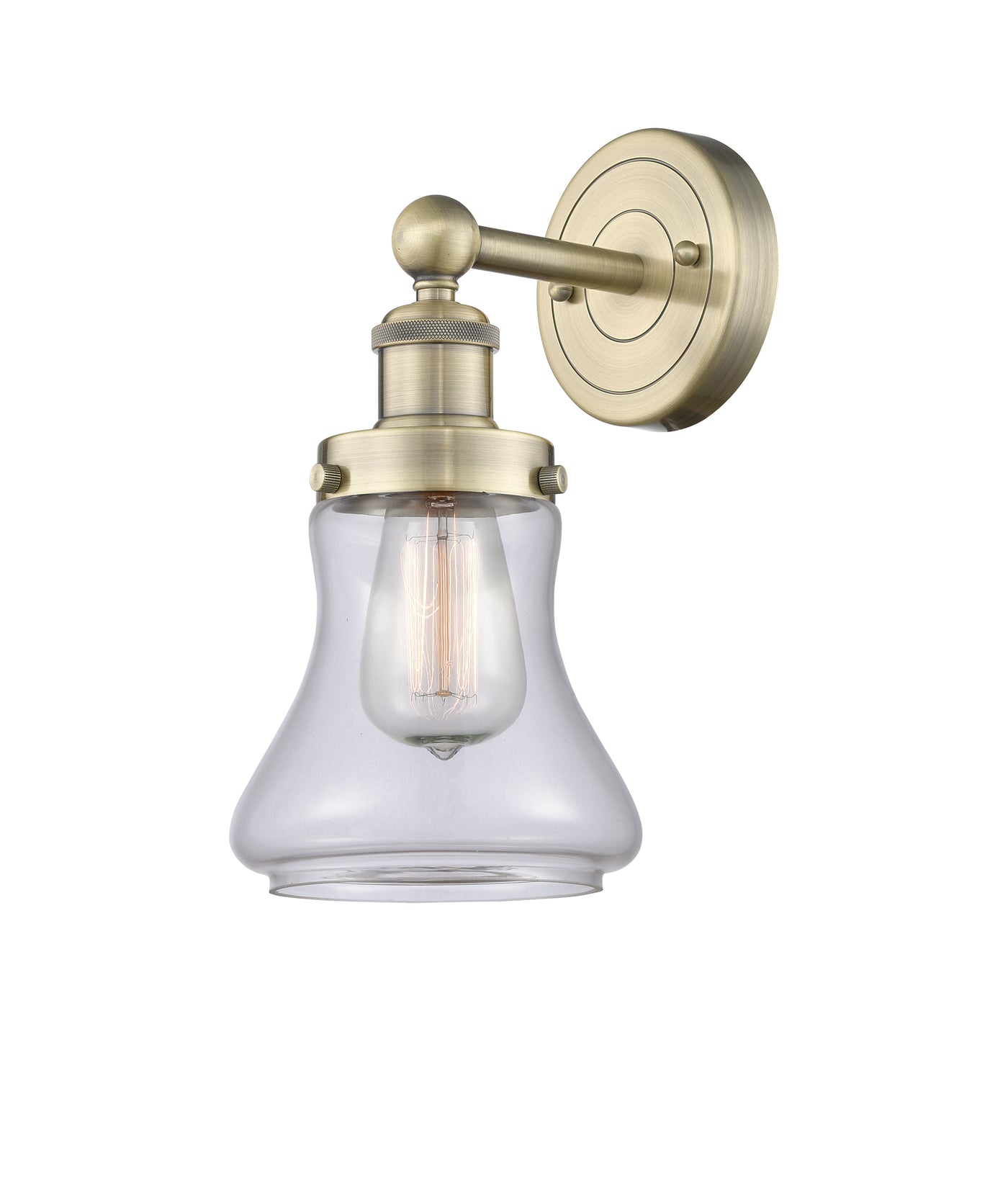 Edison Sconce Cast Brass 10.75 Inches