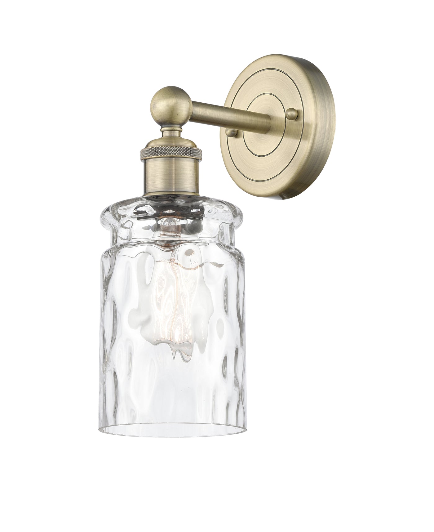 Edison Sconce Cast Brass Finish