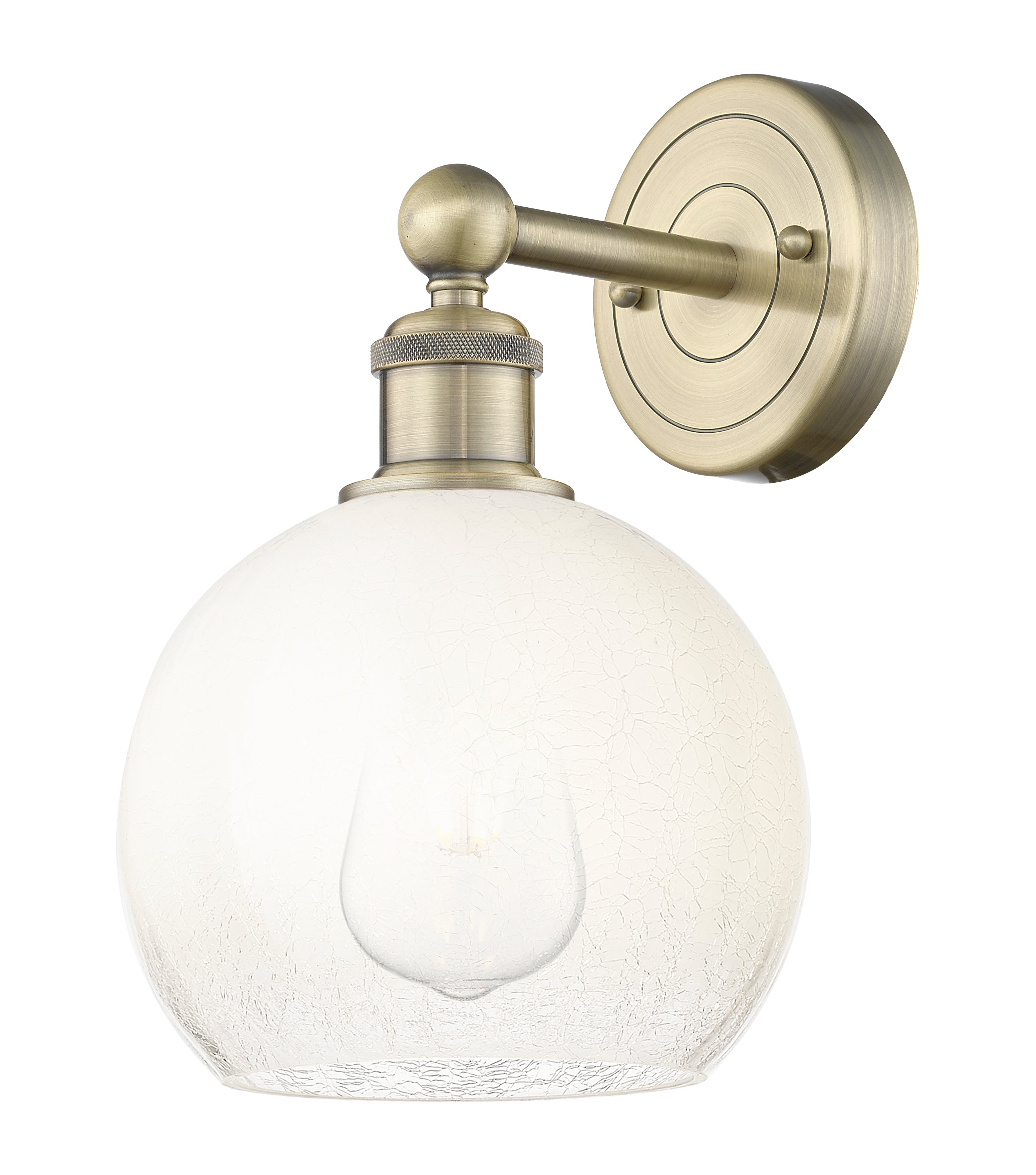 Edison Sconce Cast Brass Finish