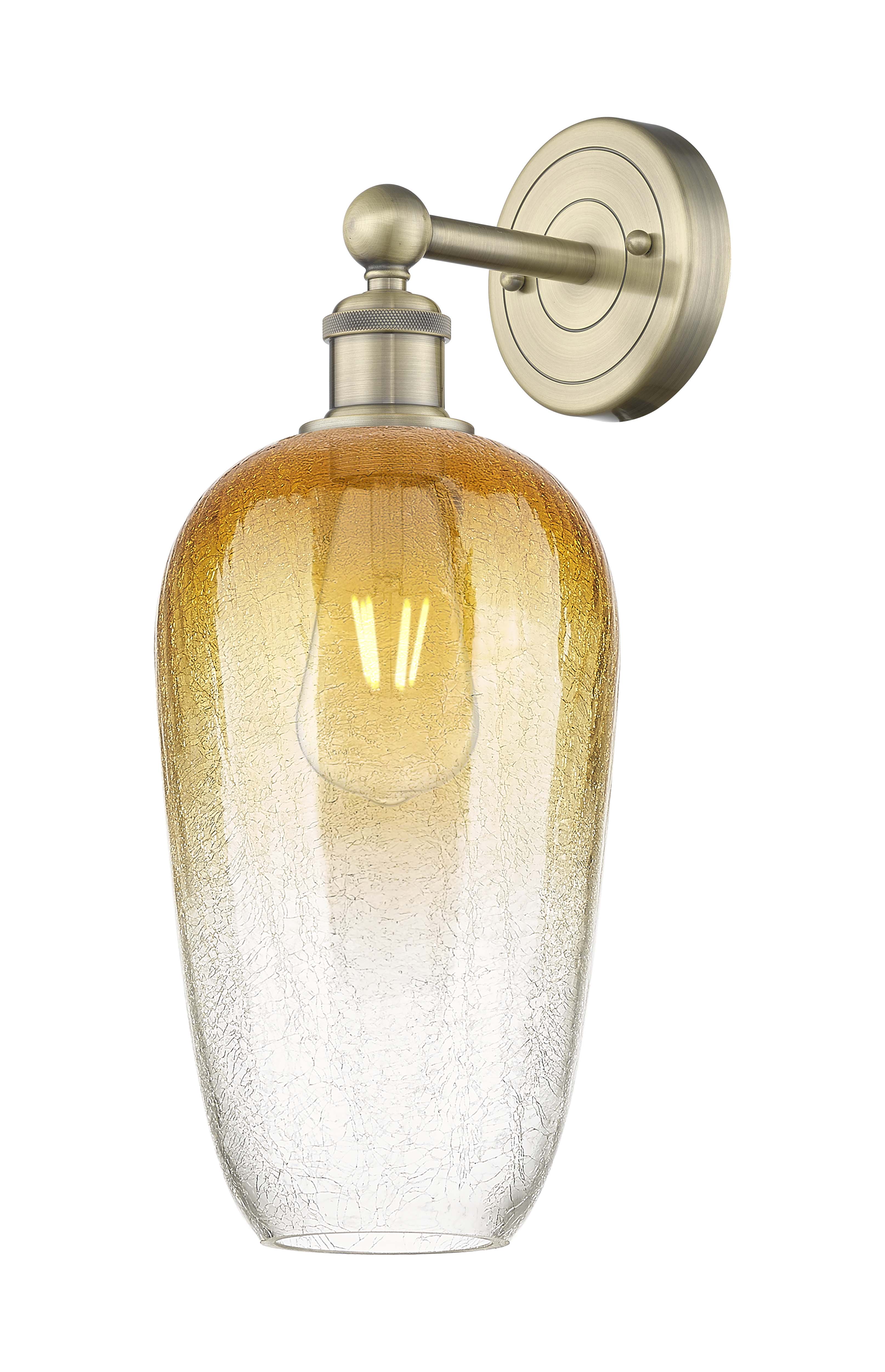 Edison Sconce Cast Brass Finish 12 Inch