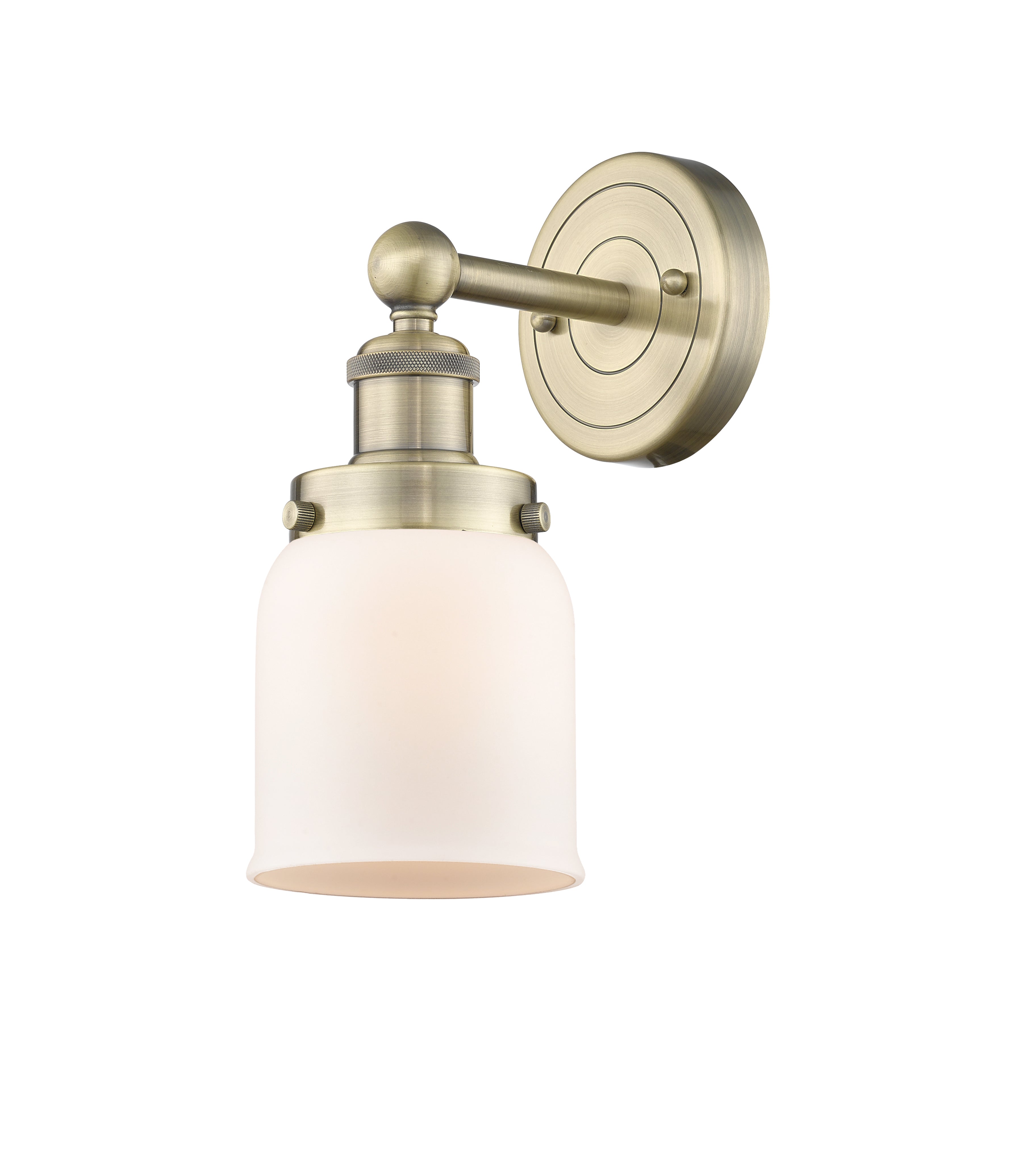 Edison Sconce Cast Brass Glass Steel