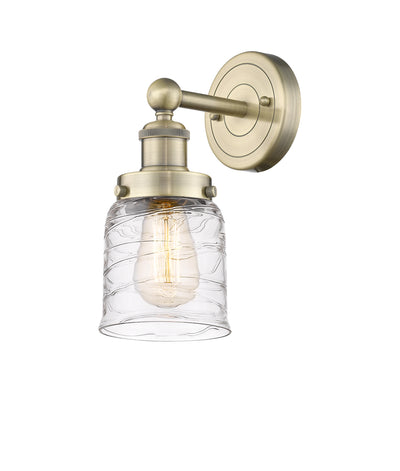 Edison Sconce Cast Brass Glass Shade