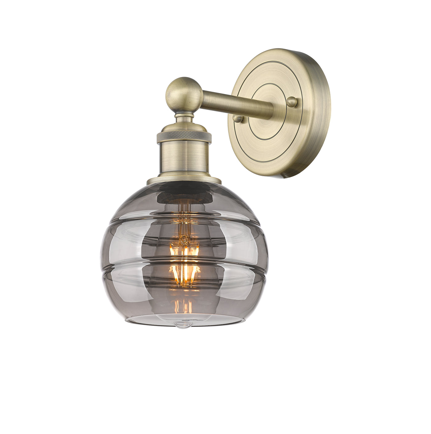 Edison Sconce Cast Brass Art Nouveau