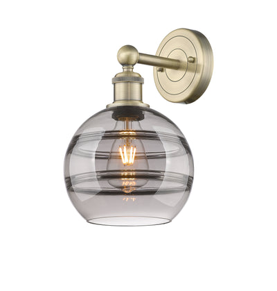 Edison Sconce Brass Glass Steel