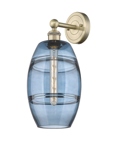 Edison Sconce Cast Brass Modern Glass