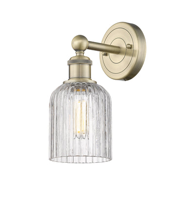 Edison Sconce Cast Brass Steel Glass