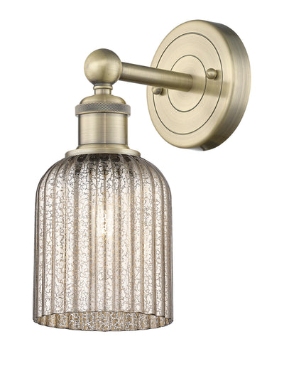 Edison Sconce Cast Brass Steel Glass
