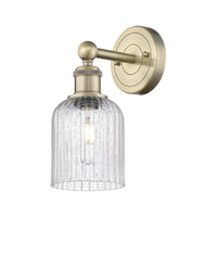 Edison Sconce Cast Brass Steel Glass