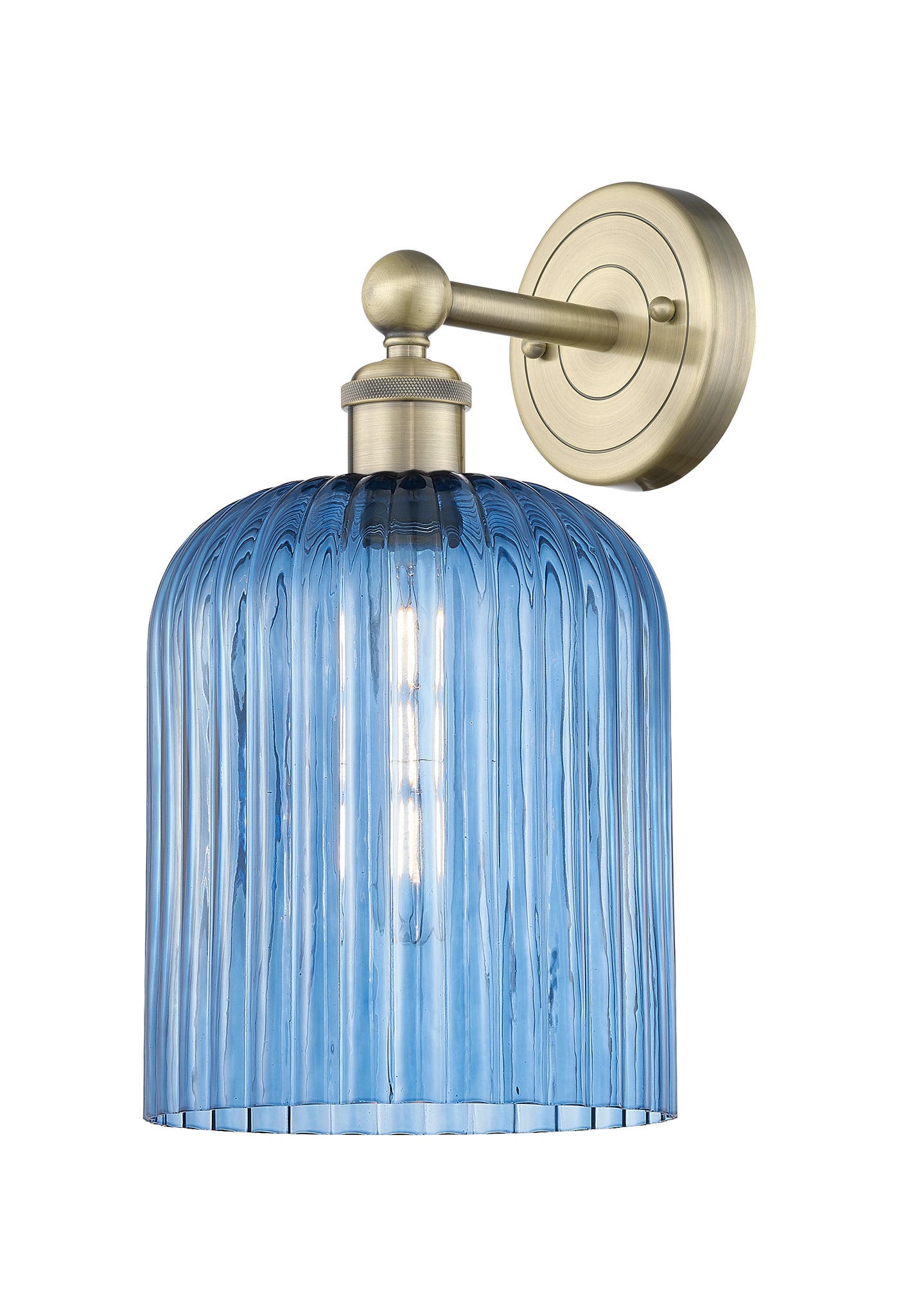 Edison Sconce Cast Brass Finish