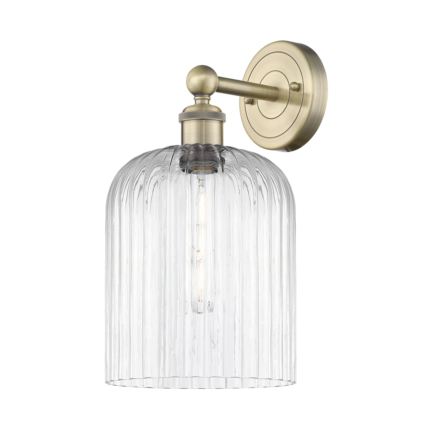 Edison Sconce Cast Brass Finish