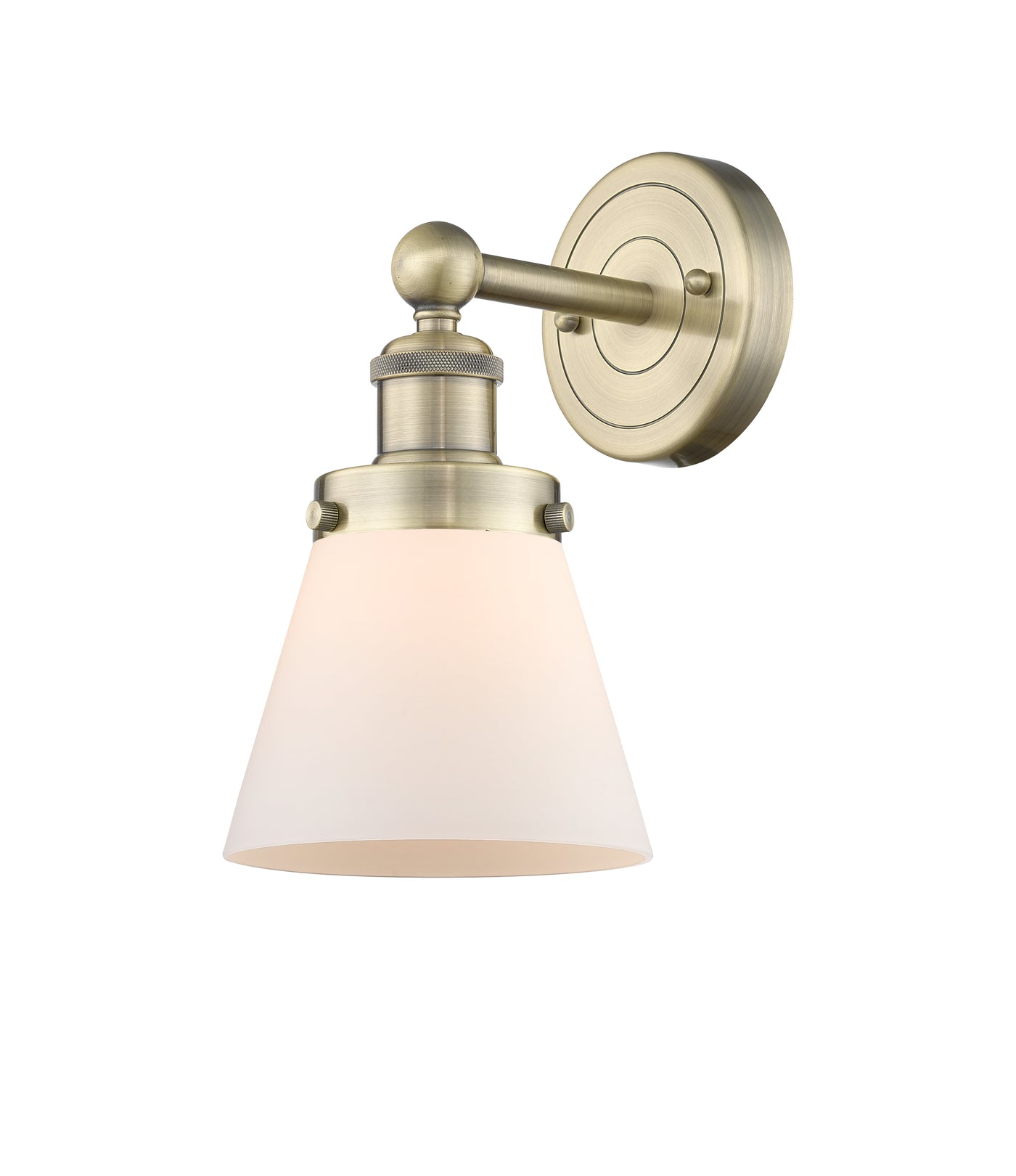 Edison Sconce Cast Brass Art Nouveau