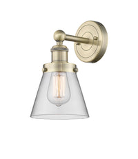 Edison Sconce Cast Brass Art Nouveau