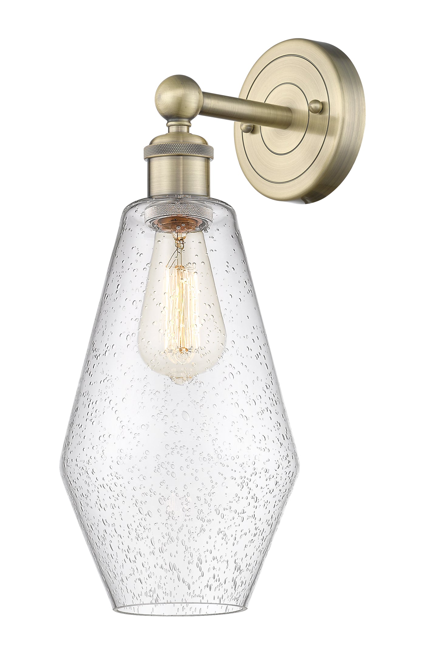 Edison Sconce Cast Brass 11.75 Inch