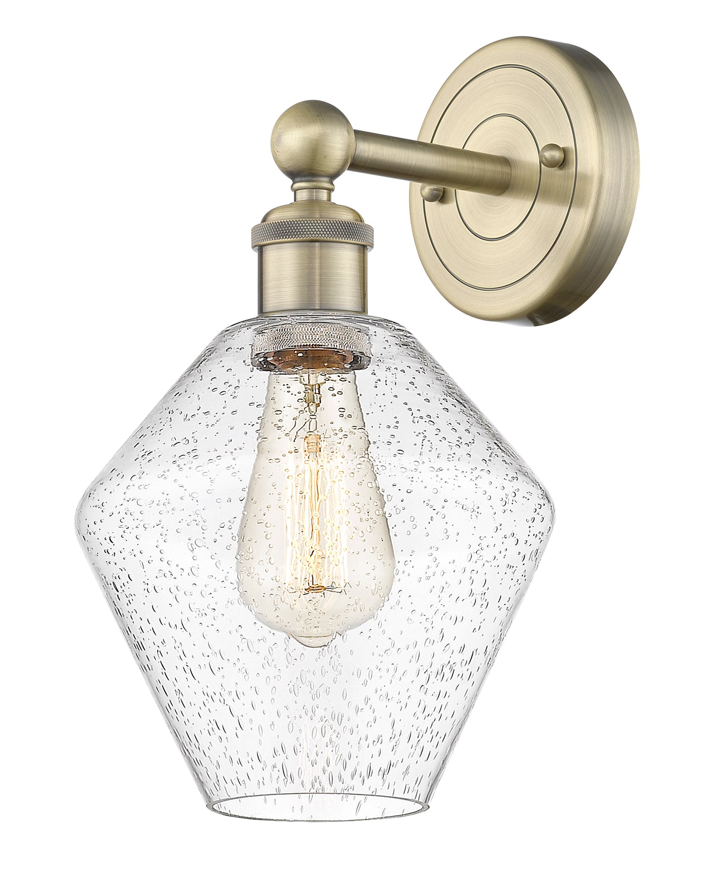 Edison Sconce Cast Brass Finish