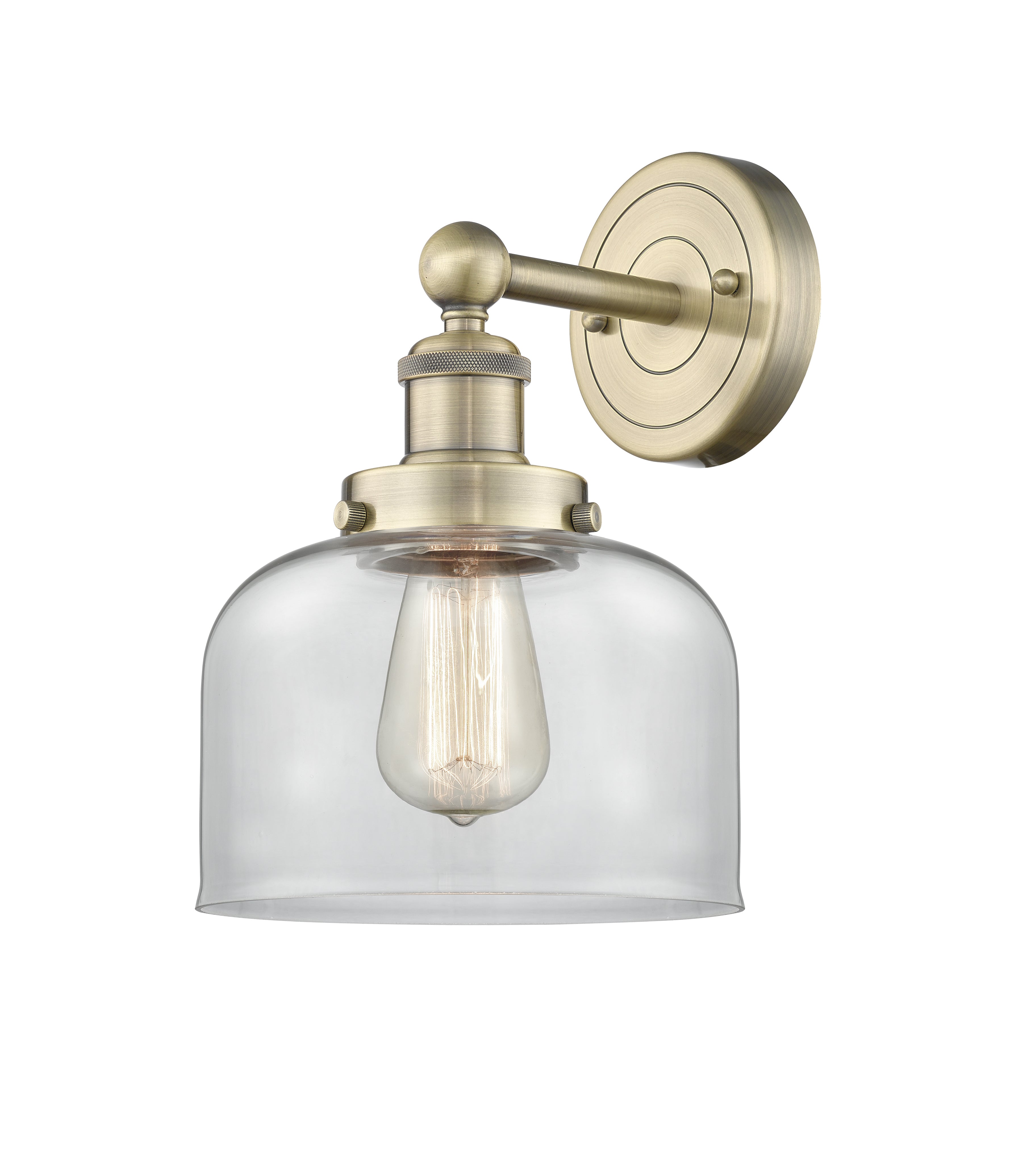 Edison Sconce 13.25 Inch Cast Brass