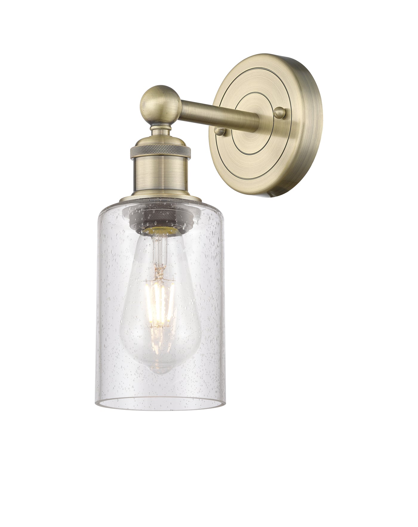 Edison Sconce Cast Brass Finish