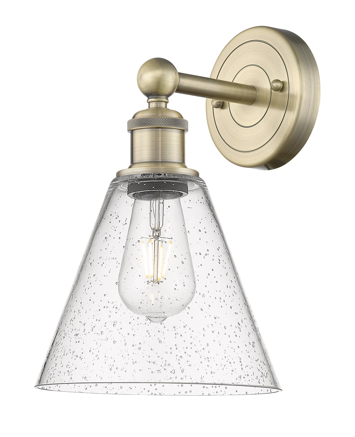 Edison Sconce Cast Brass 120V Dimmable