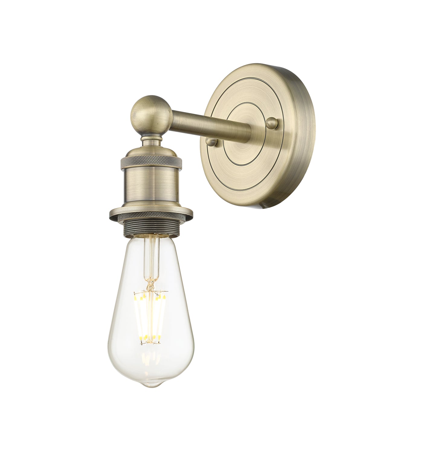 Ballston Bath Vanity Light Steel Finish