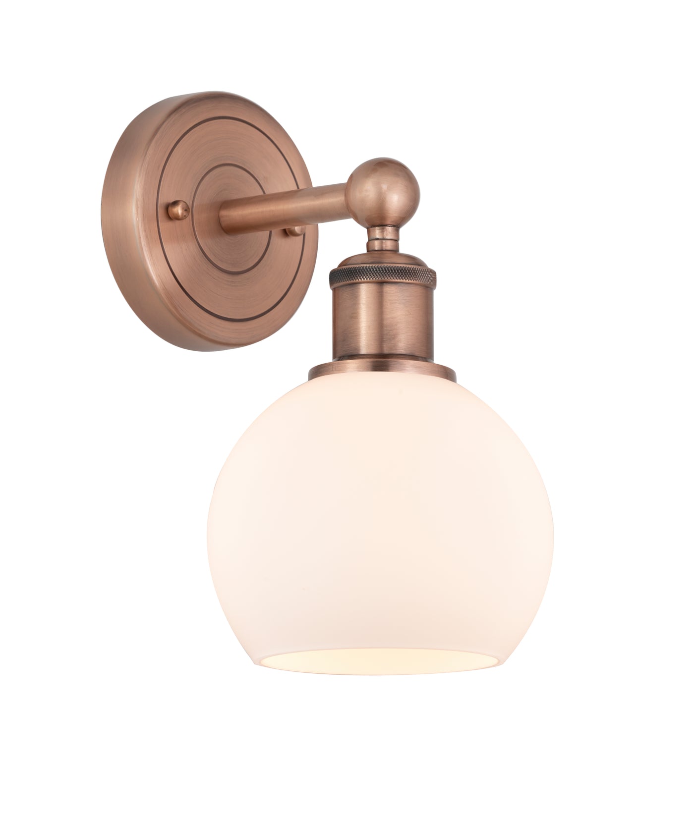 Edison Sconce Cast Brass Modern Contempo