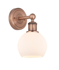 Edison Sconce Cast Brass Modern Contempo