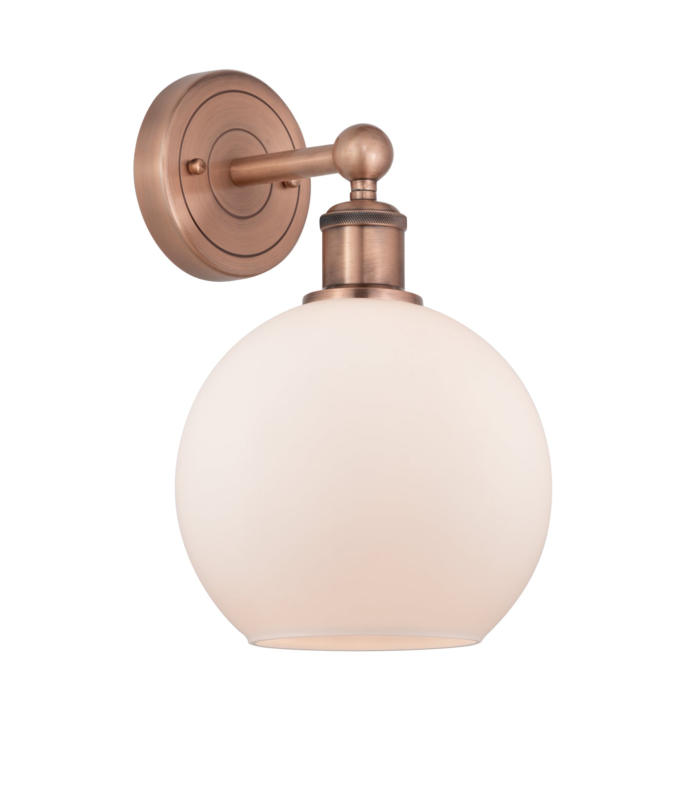 Edison Sconce Cast Brass Glass Steel