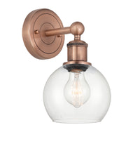 Edison Sconce Cast Brass Modern Contempo