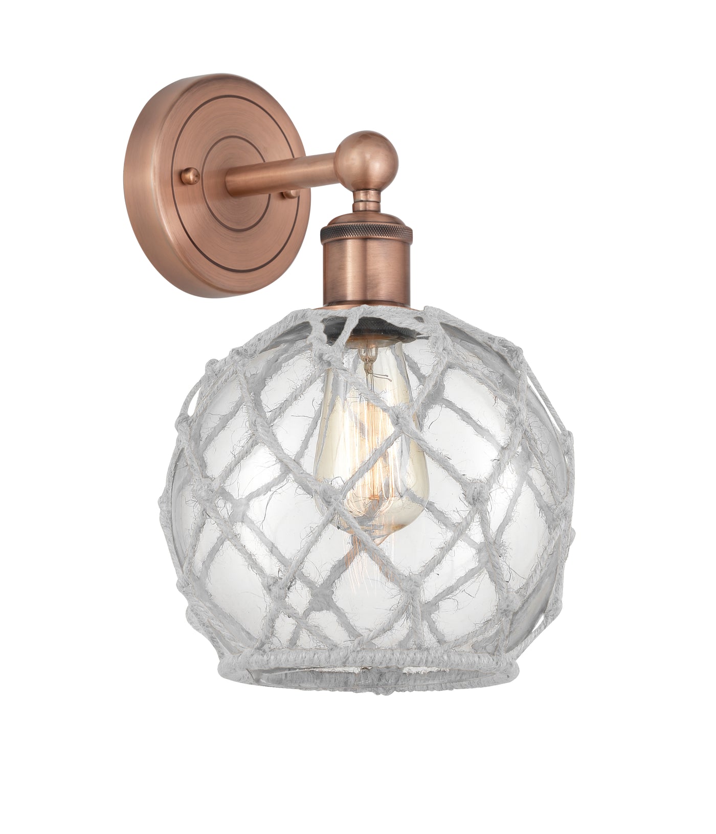 Edison Sconce Cast Brass Finish Modern
