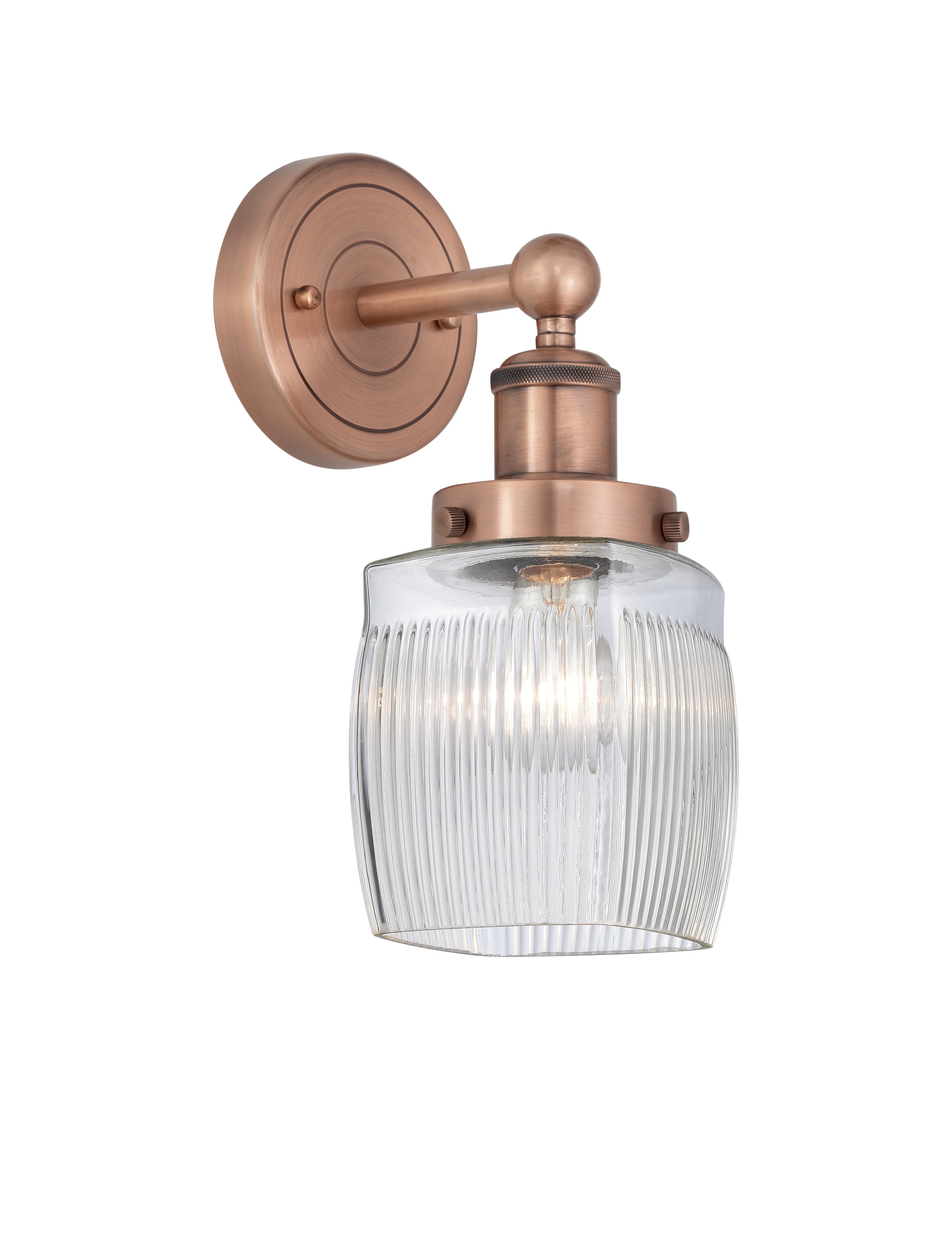 Edison Sconce Cast Brass 5.75 Inch