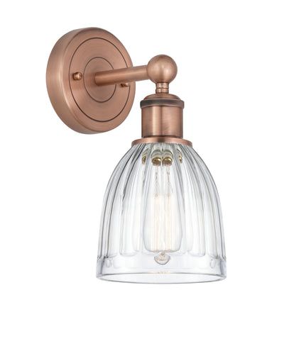 Edison Sconce Cast Brass 10.25 Inch