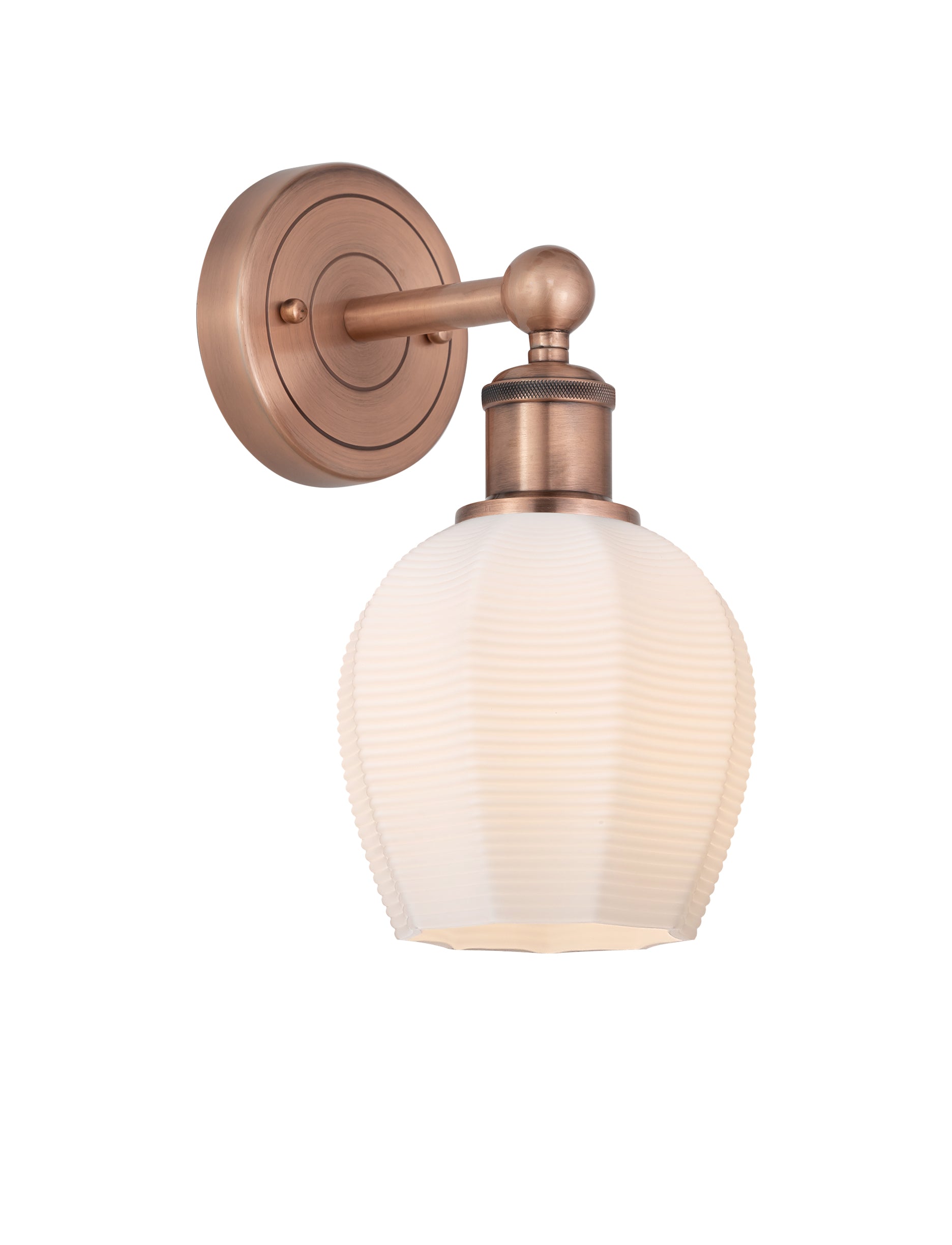 Edison Sconce Cast Brass Finish