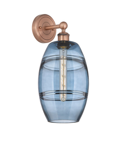 Edison Sconce Cast Brass Modern Glass