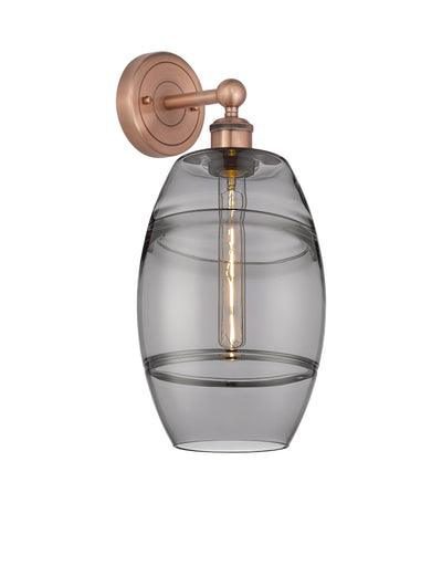 Edison Sconce Cast Brass Modern Glass