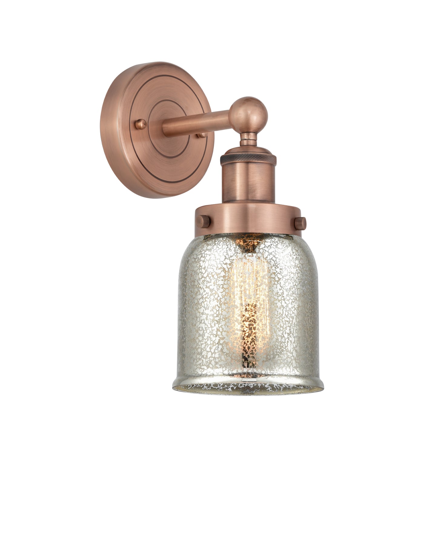 Edison Sconce Cast Brass Glass Steel