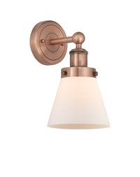Edison Sconce Cast Brass Art Nouveau