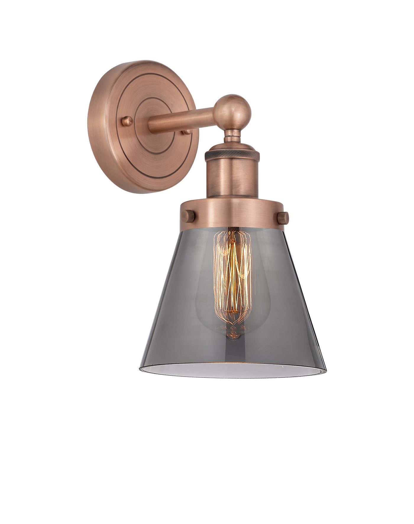 Edison Sconce Cast Brass Art Nouveau