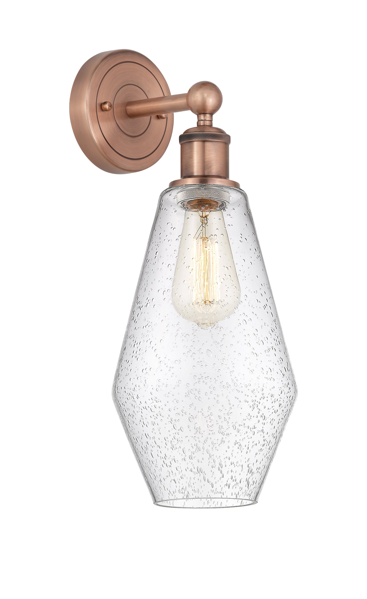 Edison Sconce Cast Brass 11.75 Inch