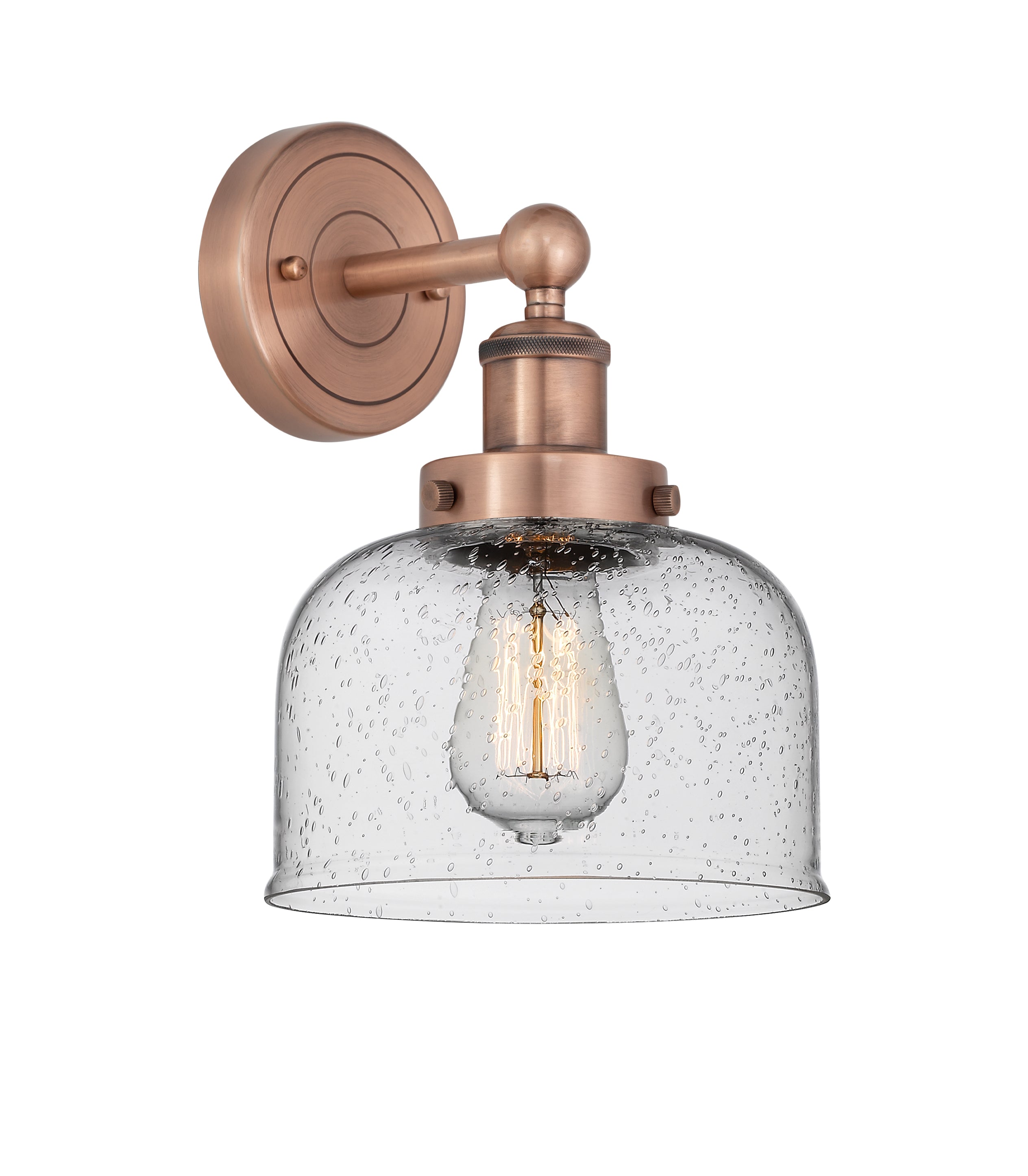 Edison Sconce 13.25 Inch Cast Brass