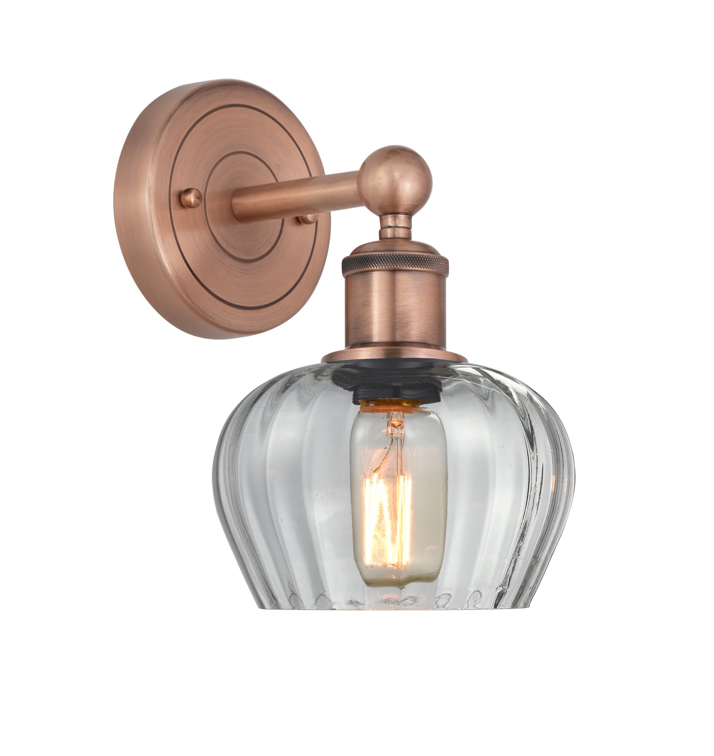 Edison Sconce Cast Brass 11 Inch