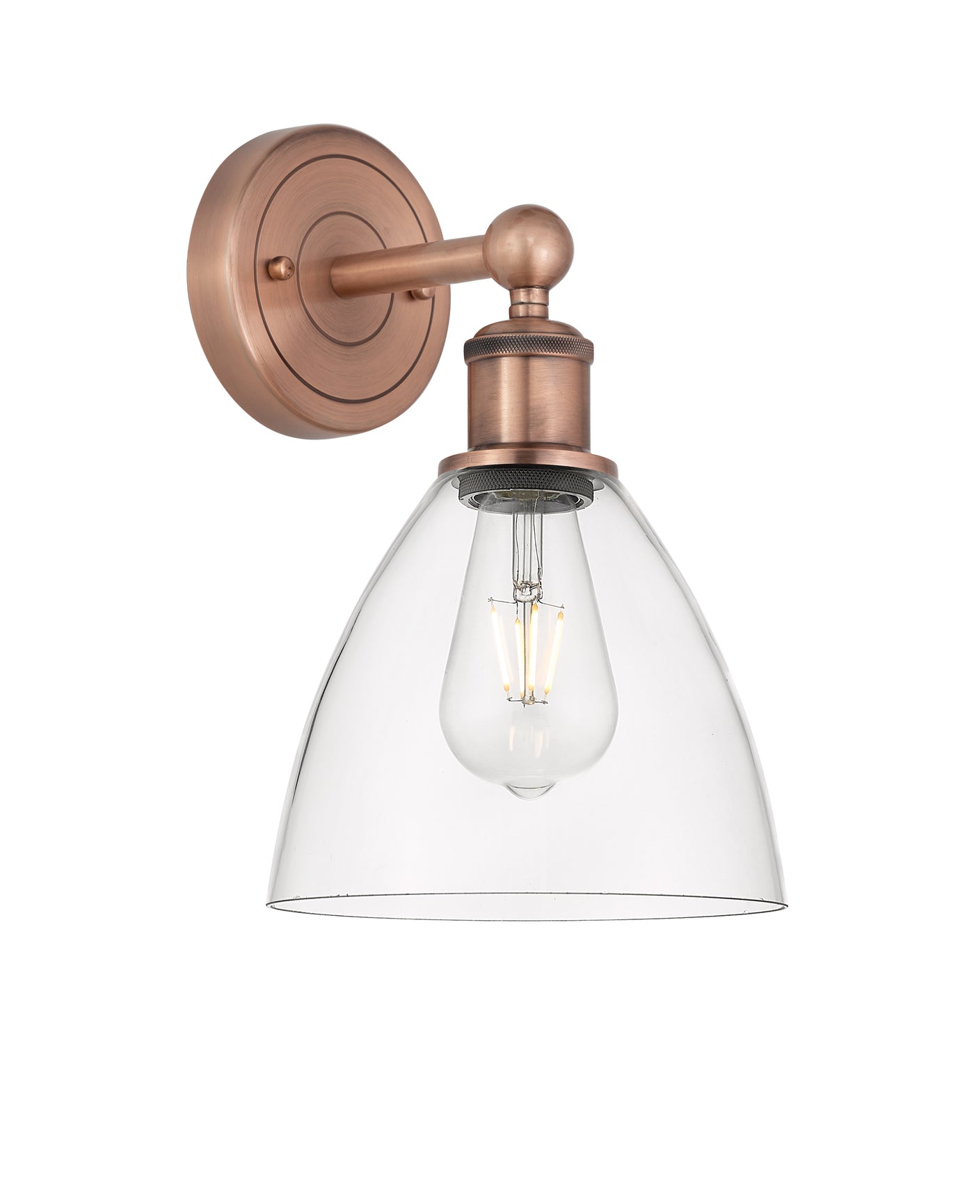 Edison Sconce Cast Brass 12.25 Inch