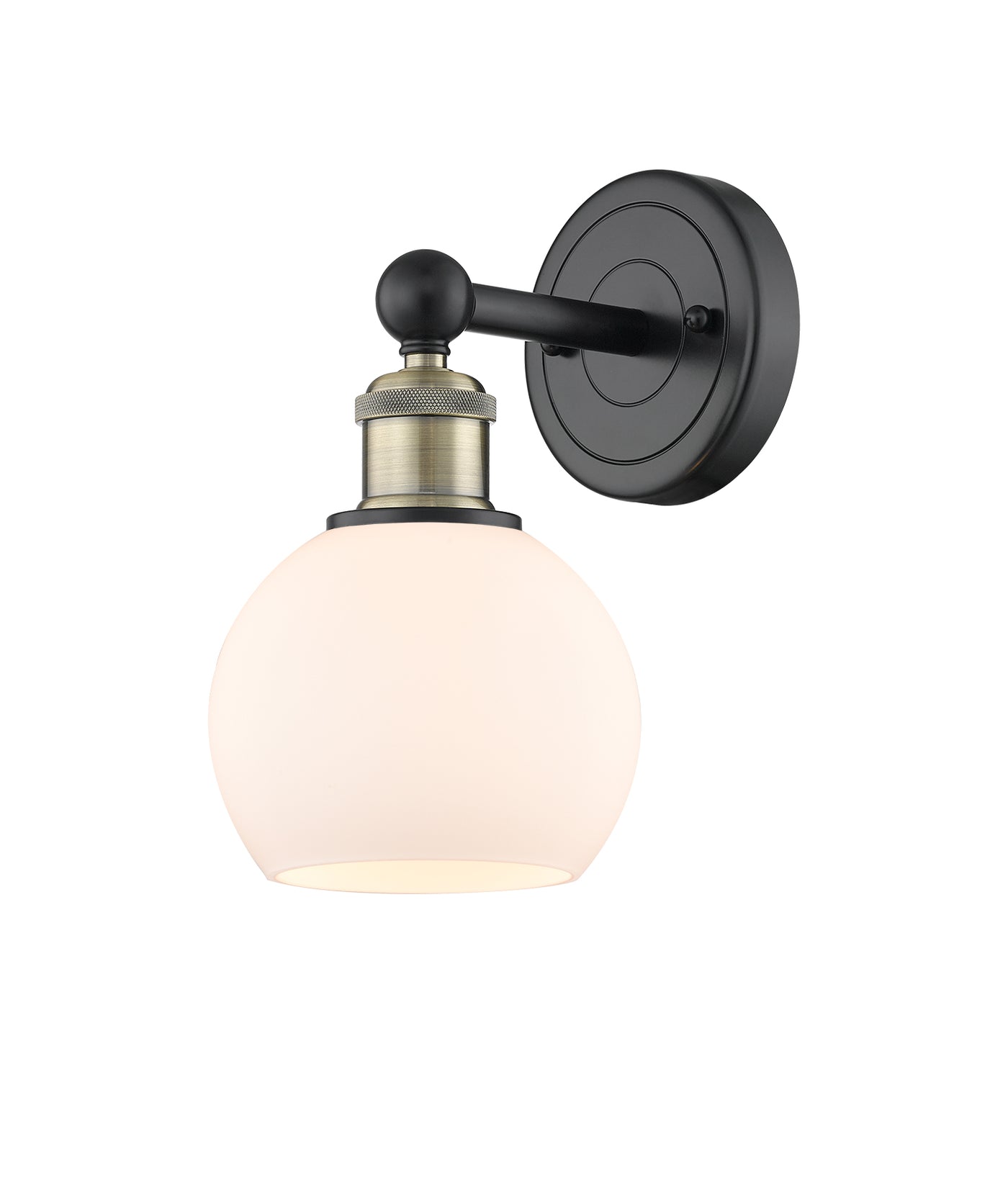 Edison Sconce Cast Brass Modern Contempo