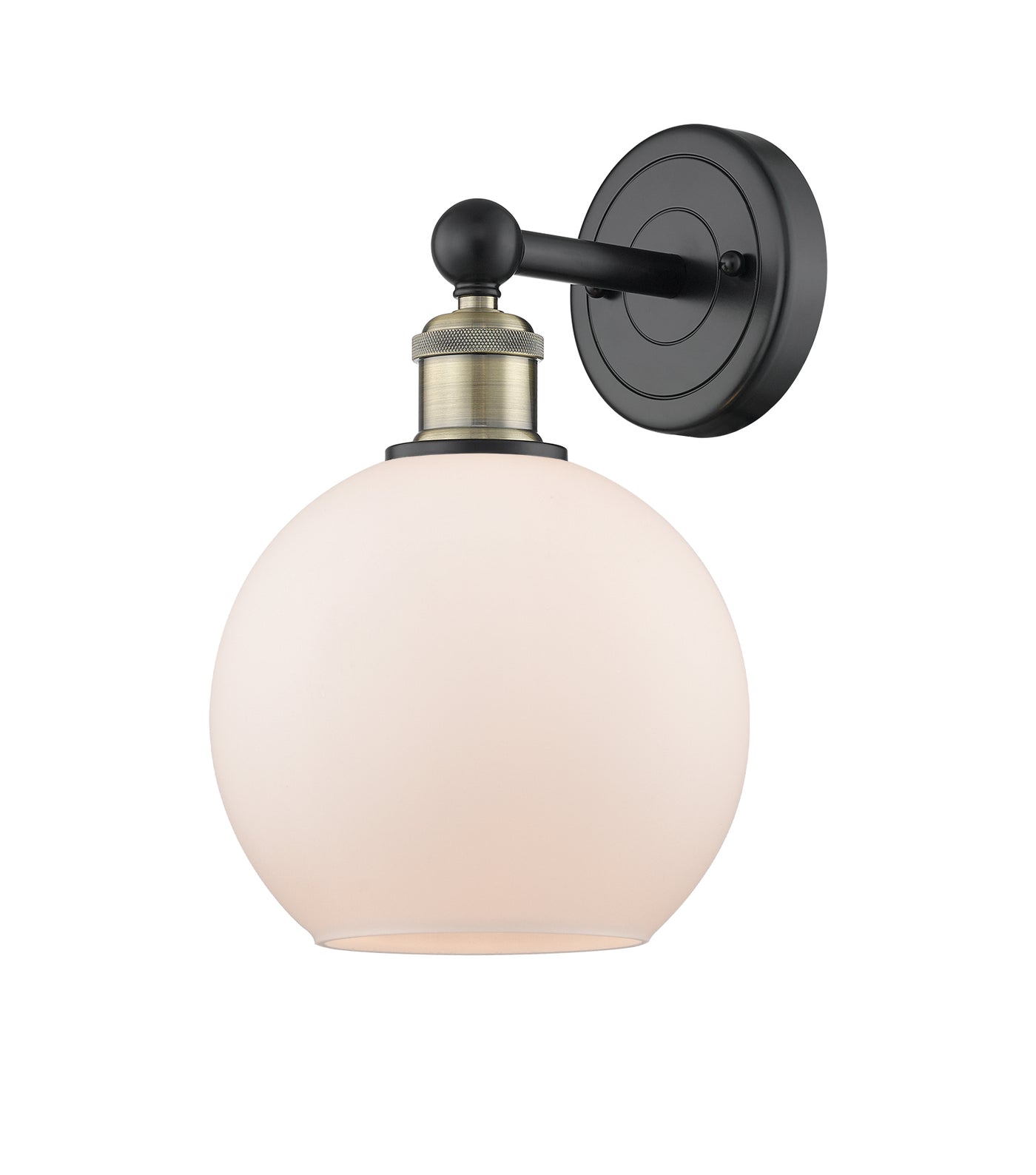 Edison Sconce Cast Brass Glass Steel