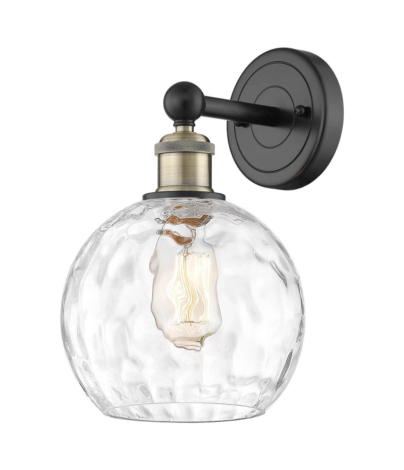 Edison Sconce Cast Brass 10.25 Inch Height