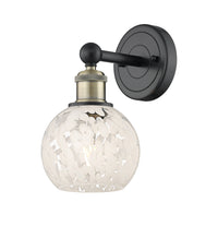 Edison Sconce Cast Brass Glass 12.25 Inch