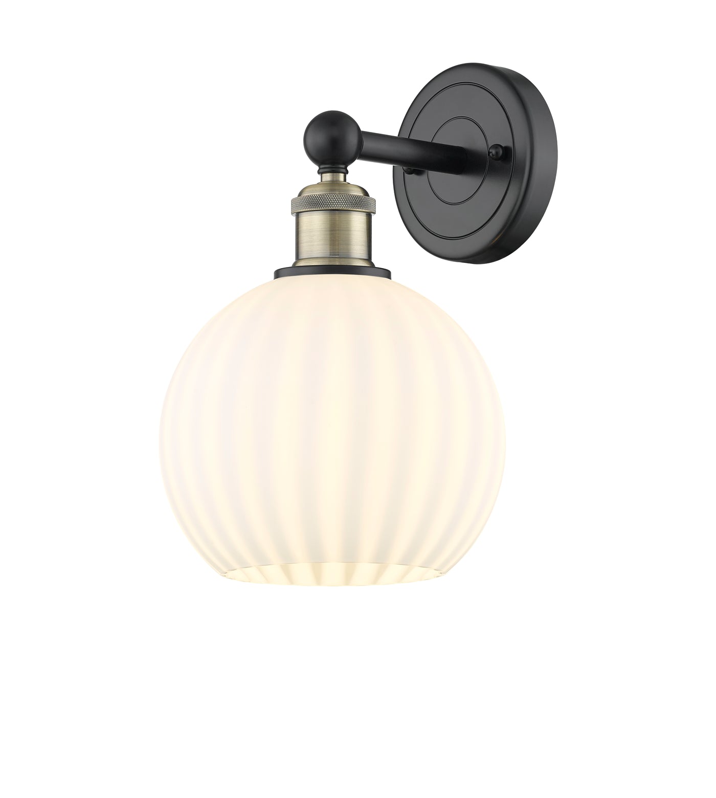 Edison Sconce Cast Brass Finish