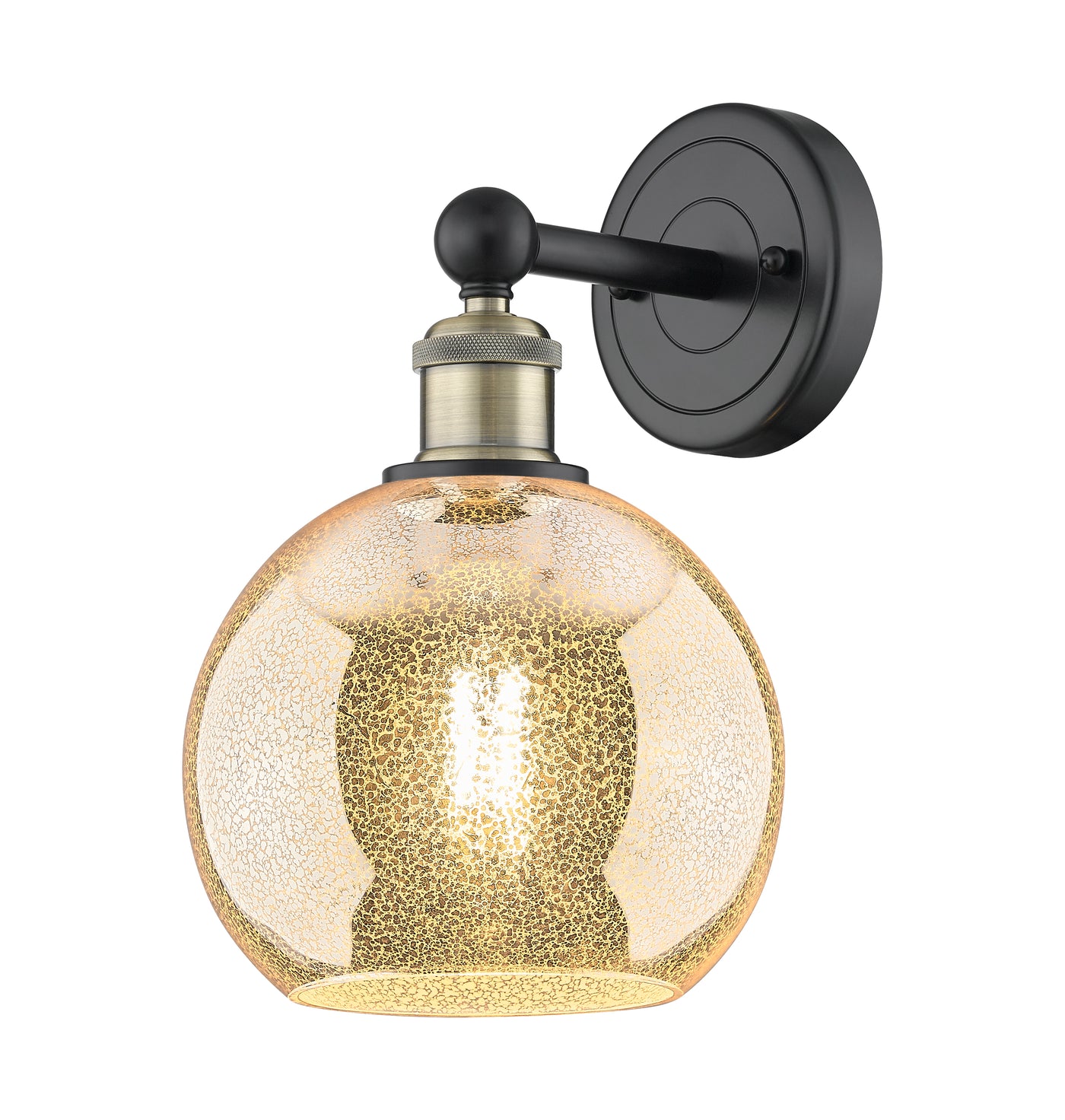 Edison Sconce Cast Brass Glass Steel