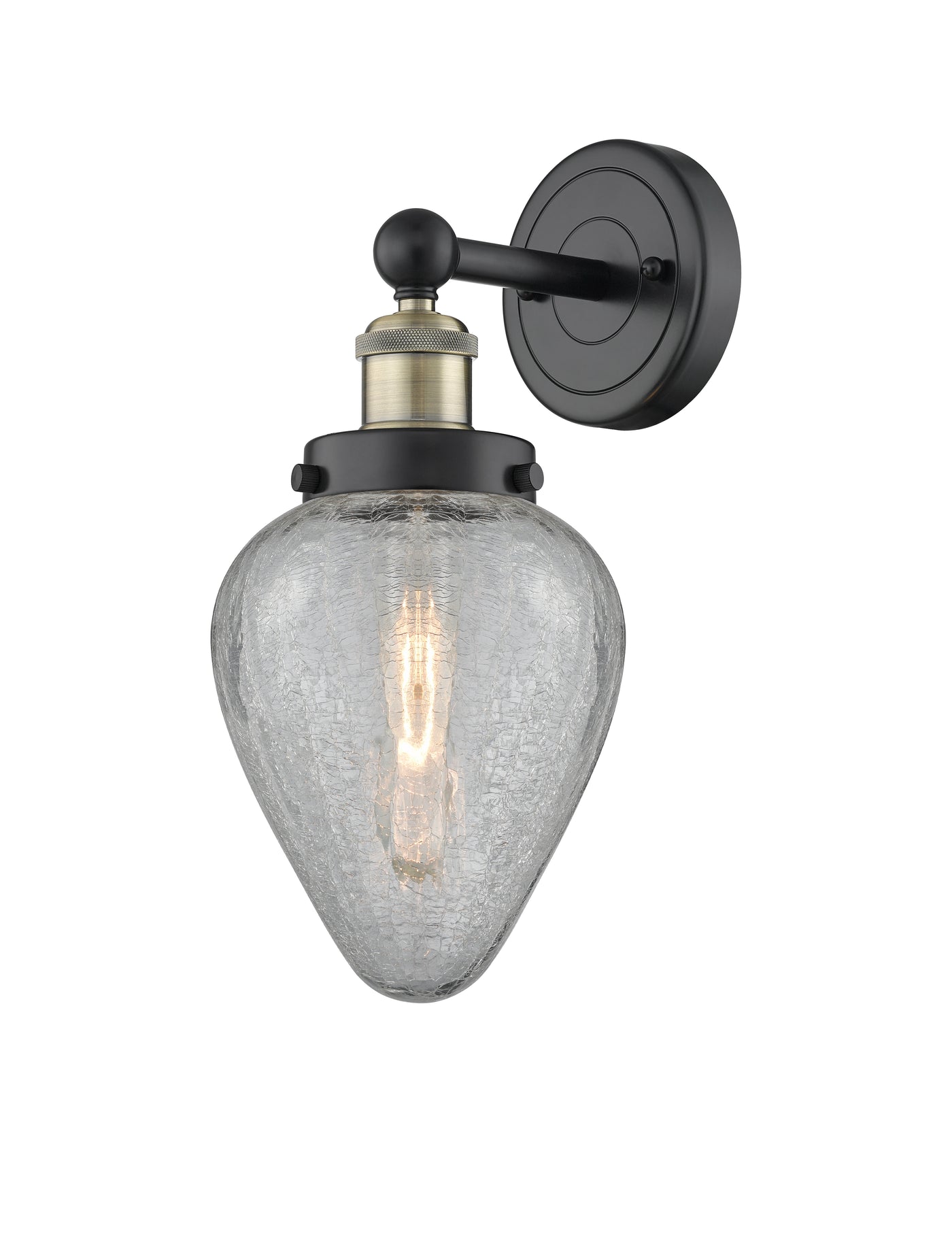 Edison Sconce Cast Brass Finish Dimmable