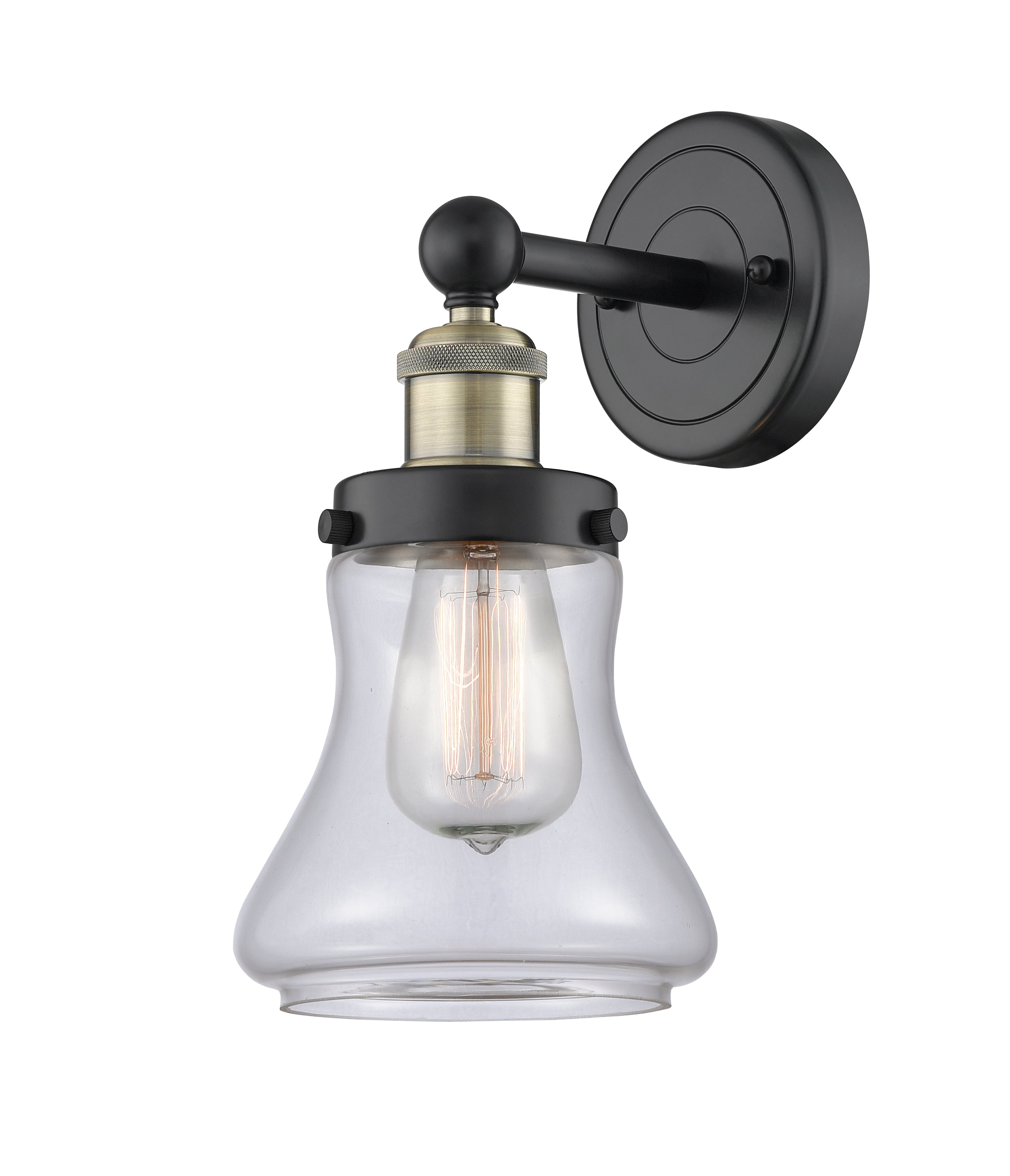 Edison Sconce Cast Brass 10.75 Inches