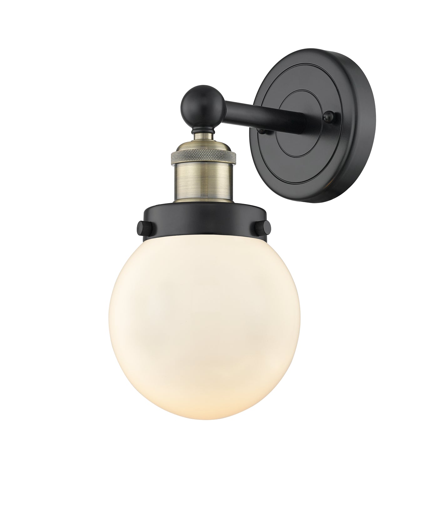 Edison Sconce Cast Brass Glass Steel